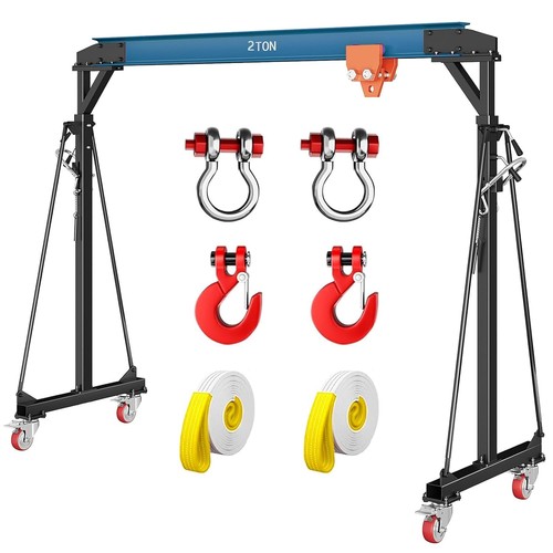 Ton adjustable height - adjustable, gantry