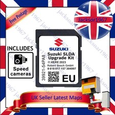 Suzuki SD Card SLDA Sat Nav