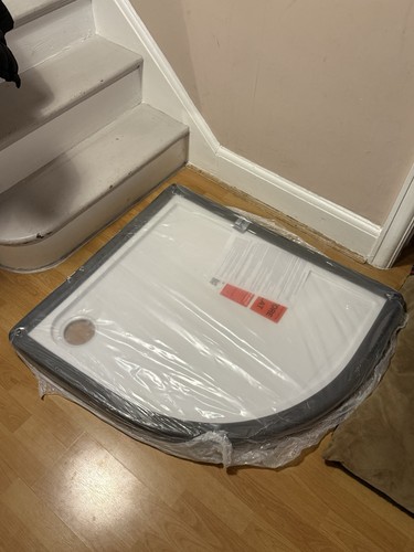 Quadrant shower tray 900x800mm - shower,