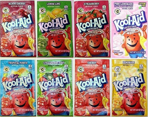 Kool aid drink mix flavors - drink, 8