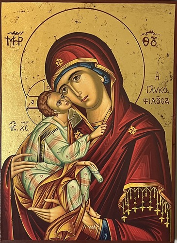 Icon virgin mary - icon,