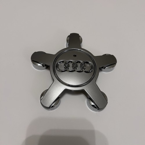 Audi wheel center cap gray - audi,