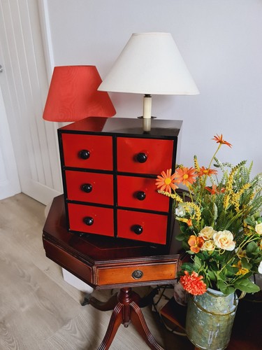 Oriental lacquered cabinet - oriental,