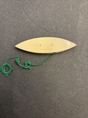 Antique tatting bone shuttle - antique,