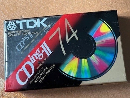 Tdk cassette tape cding - tdk,