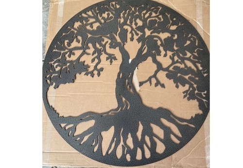 Tree life silver black - /,