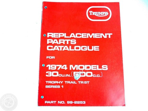 Rare 2253 parts book - 99-2253,