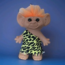 Uneeda Troll - caveman orange