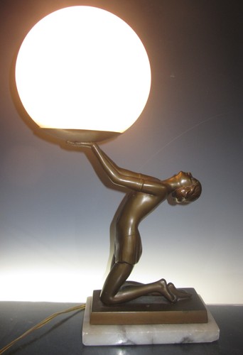 Art deco 1930 - 1930`s, spelter