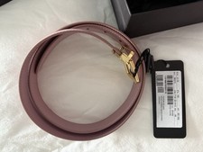 Dolce & Gabbana D&G Pink Snake Skin Belt 38 Inches New 