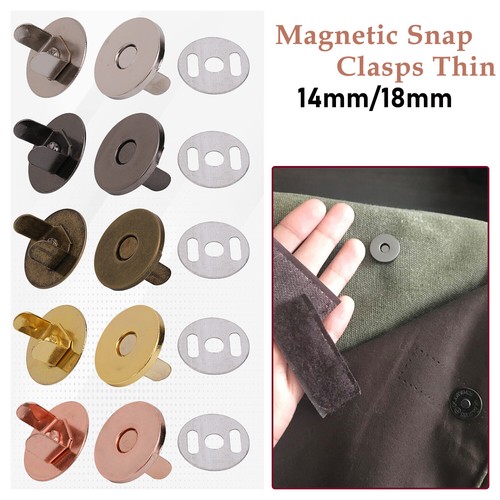 Magnetic snap fasteners - magnetic, round