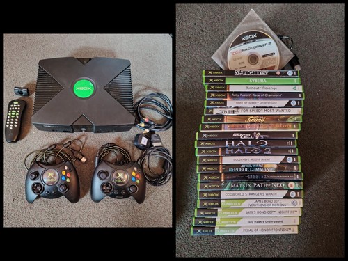 Original xbox console - original, 2