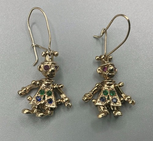 9ct yellow gold articulated