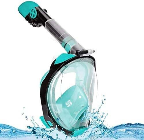 Full face swimming mask - face,