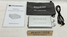 Phil Jones Bass Bighead HA-1 Headphone Amp Silver Used Tested