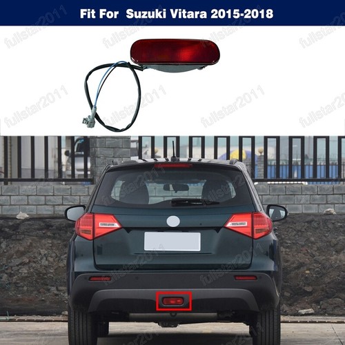 Rear bumper center fog - rear, light