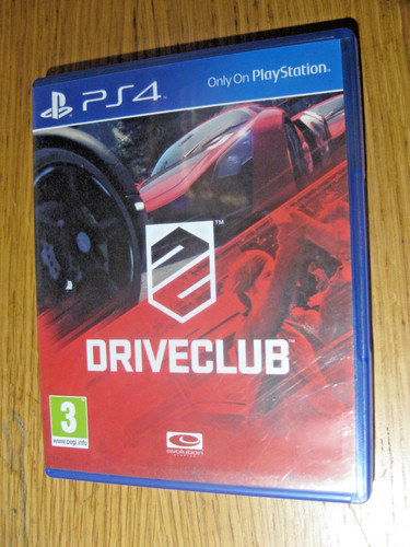 Driveclub sony playstation 4 - (sony,