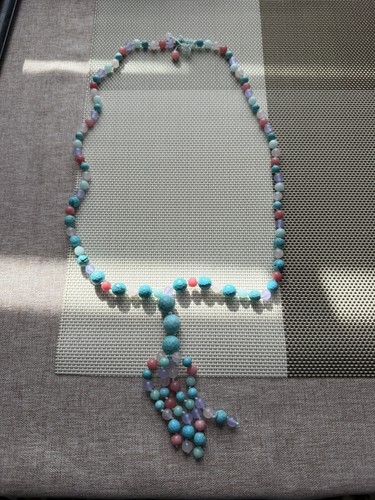 Lola rose turquoise faceted - rose,