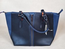 Pauls Boutique London Womens Handbag Conner Black Blue Brand New With Tags