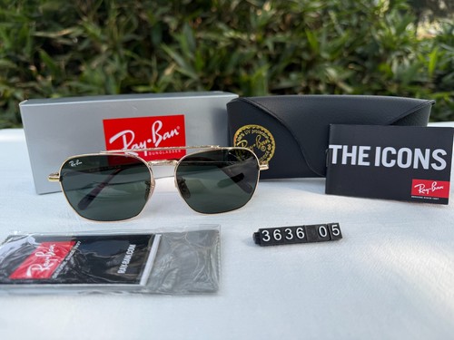 Ray ban rb3636 sunglasses - rb3636, gold