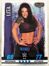 WWE LITA HOF ICON FOIL TOPPS