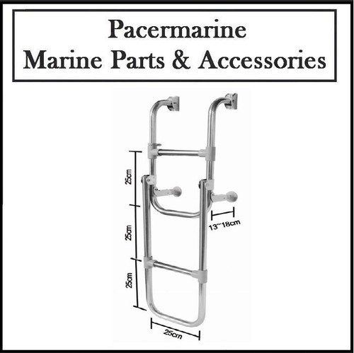 Boat step folding stainless - 4,