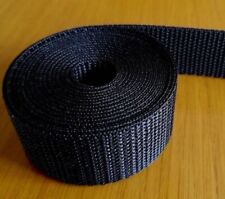 Webbing Polypropylene Black