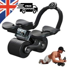 Ab Roller Wheel Auto Rebound