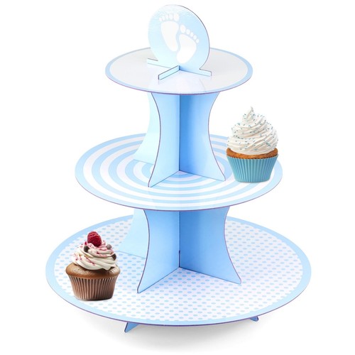 Tier cardboard cupcake cake - tier,