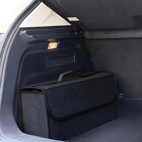 Grey car boot organiser - grey,
