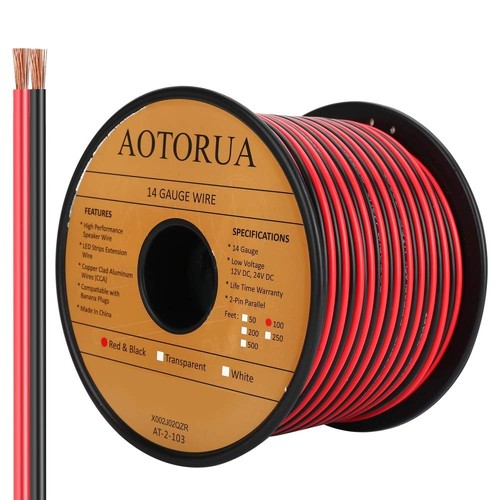 Durable 100ft 14awg parallel - 100ft,