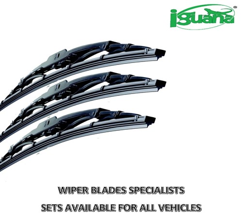 Front and rear wiper blades - front,