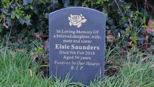 Personalised gravestone - personalised,