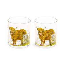 JAN PASHLEY HIGHLAND COW SET