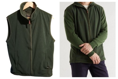 Purdey mens fleece - mens, gilet