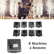 8pcs Cold Spark Machine