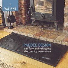 Valiant Fire Resistant Mat for Stoves, Open Fires, BBQs, Fire Pits & Pizza Ovens