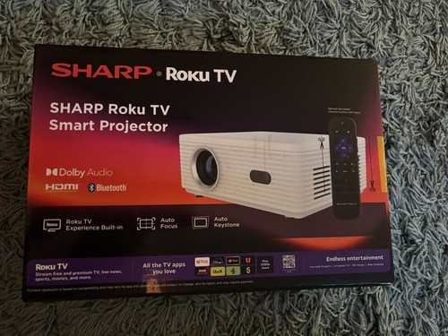 Sharp roku smart projector - sharp,