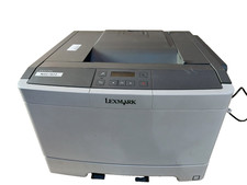 Lexmark CS317dn Colour A4 Printer Very Low page Count Under 1K Toner tested