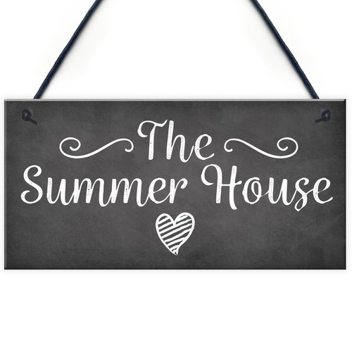 The summer house plaque - summer,