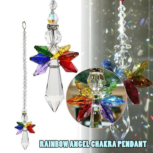 Rainbow angel crystal - 2-8,