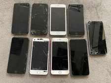 Job Lot of 9x Apple iPhone 6 6S 7 8 Smartphones  - Parts Faulty/Spares/Repairs