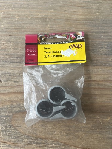Inner tent hooks clips - w4, 3/4