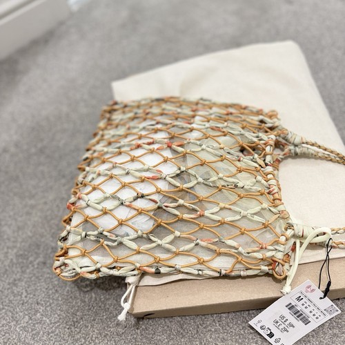 Zara net tote bag - zara,