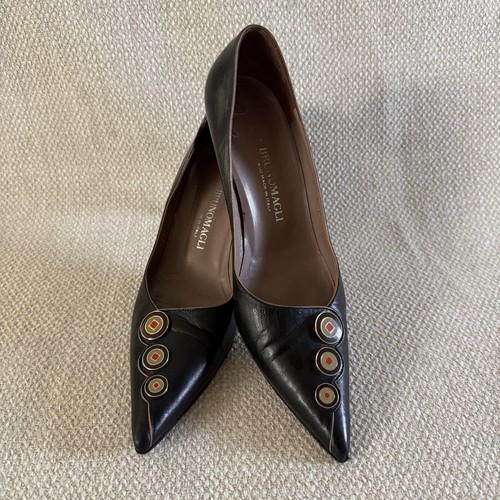 Vtg bruno magli italy black - vtg,