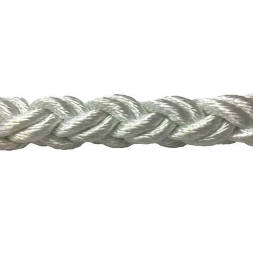 14mm white nylon - 8, strand