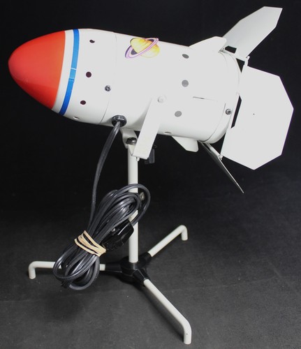 Metal rocket ship - ship, lamp