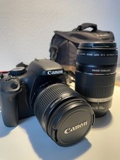  Canon EOS 550D Digital Camera with 2 18-55 and 55-250 lenses and bundle