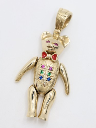 9ct yellow gold gemstone - yellow,