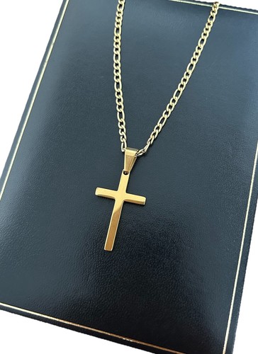 14k solid crucifix cross - solid,